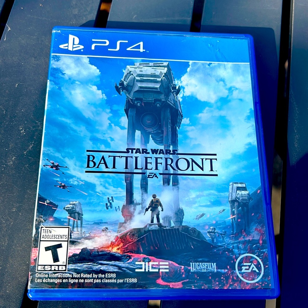 Star Wars battlefront EA PS4 video game